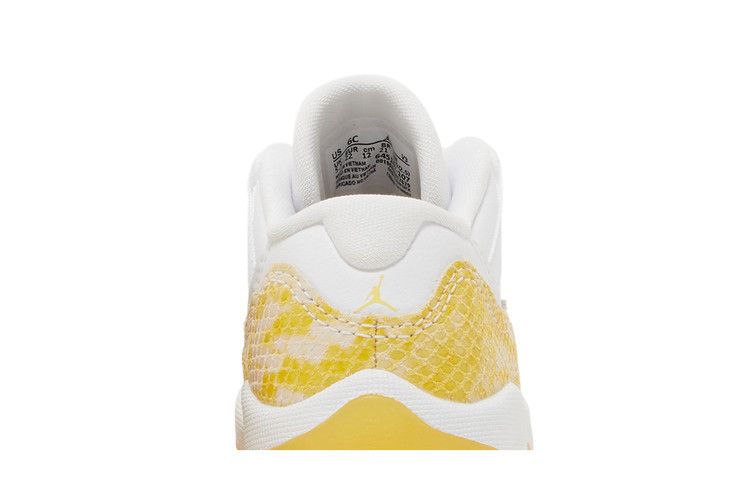 Jordan 11 Retro Low Yellow Snakeskin (TD)