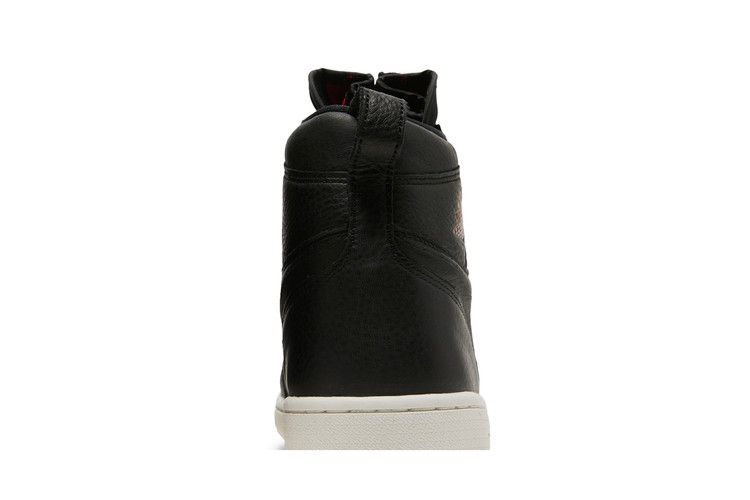 Jordan 1 Retro High Zip Black Gym Red Phantom (Women's)