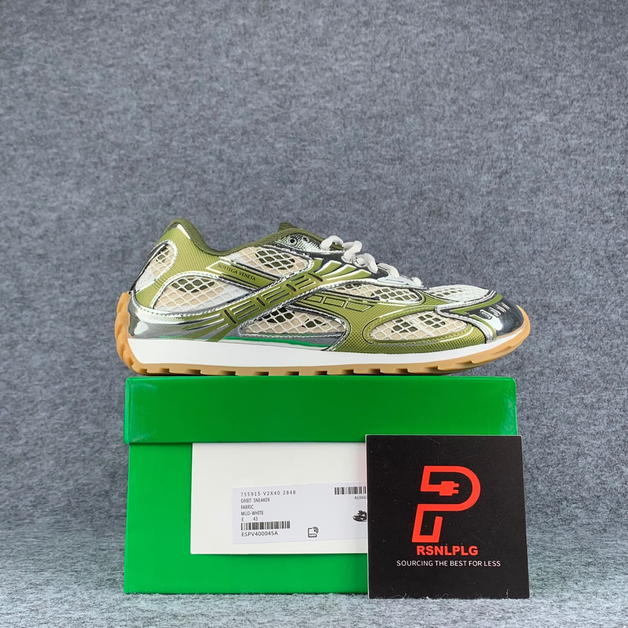 Bottega Veneta Wmns Orbit Sneaker ‘Mud’