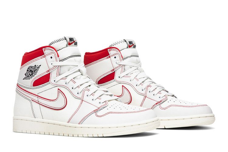 Jordan 1 Retro High Phantom Gym Red