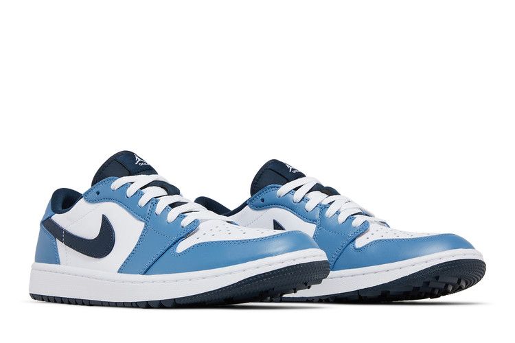 Jordan 1 Low Golf White Aegean Storm