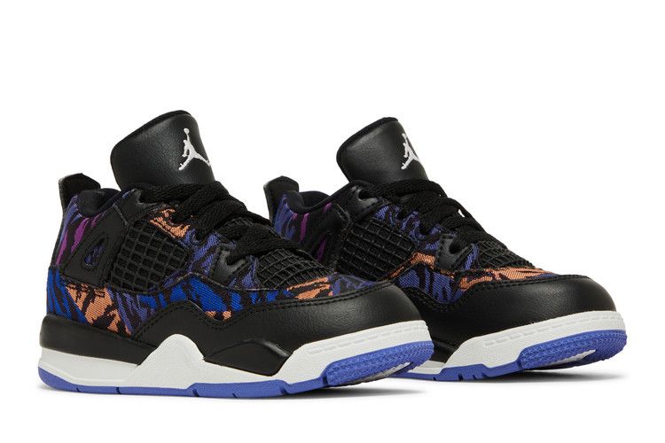 Jordan 4 Retro Black Rush Violet (TD)