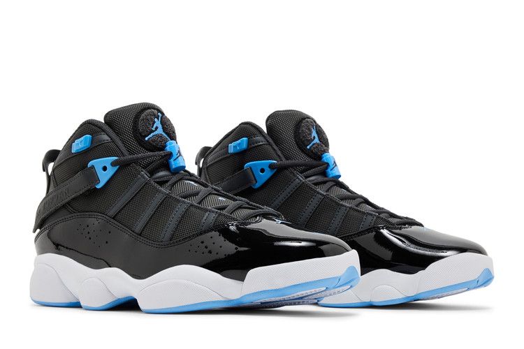Jordan 6 Rings Anthracite University Blue