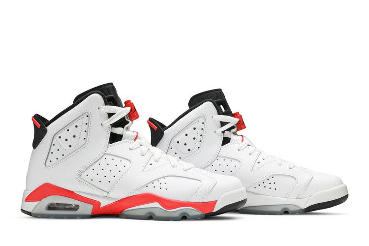 Jordan 6 Retro Infrared White (2014) (GS)