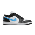 Jordan 1 Low Black University Blue White (Women's)
