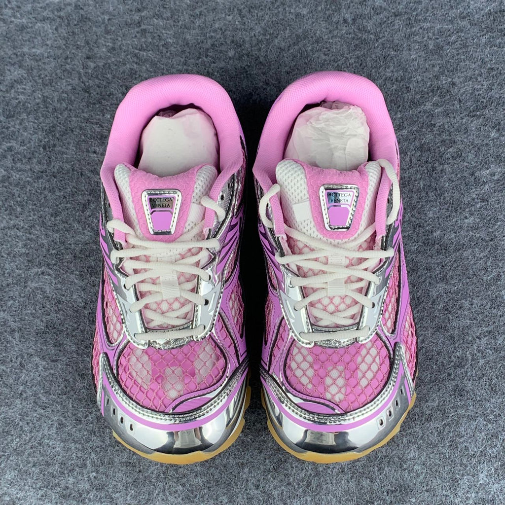 Bottega Veneta Wmns Orbit Sneaker 'Gloss Silver'