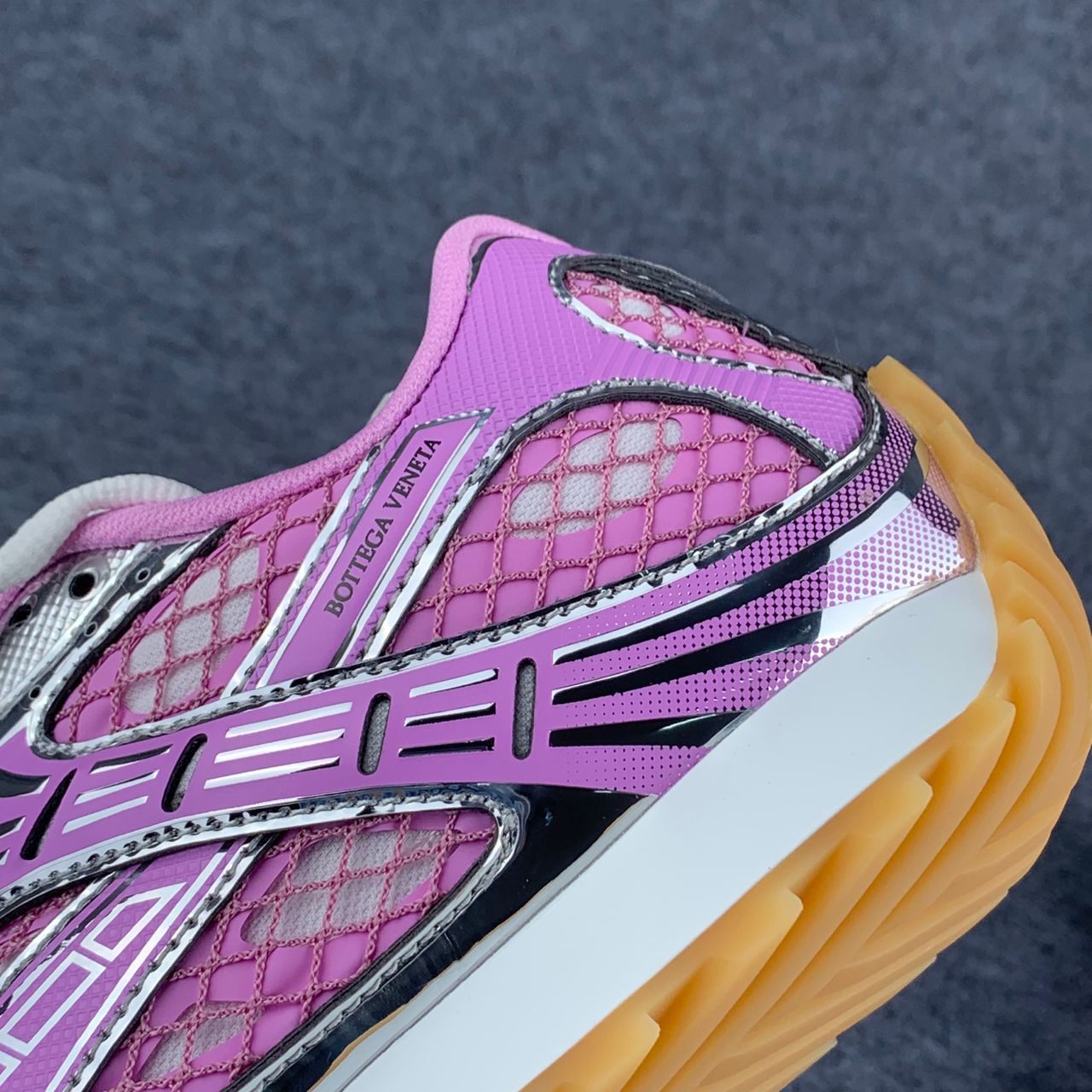 Bottega Veneta Wmns Orbit Sneaker 'Gloss Silver'