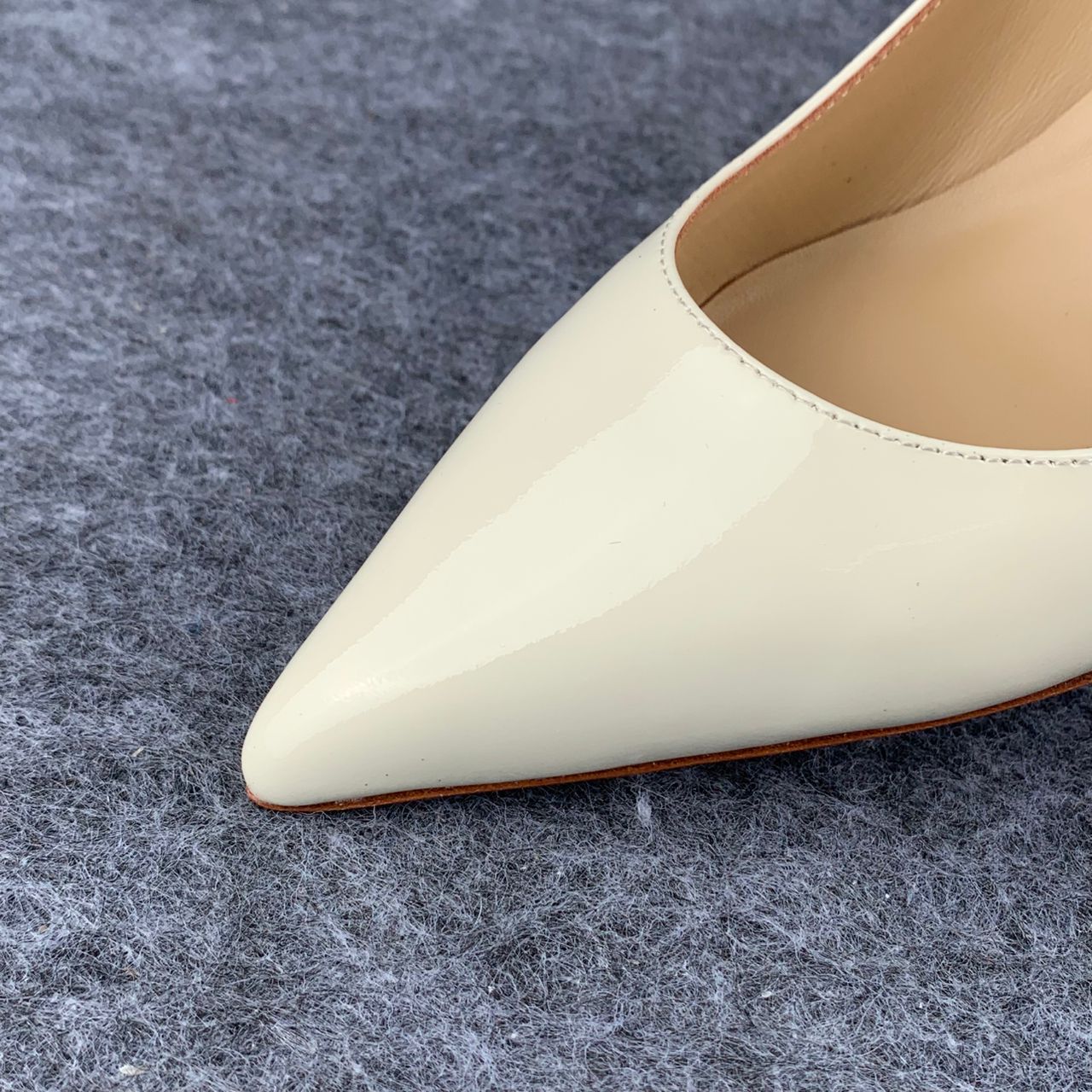 Christian Louboutin So Kate Pump  ‘White’ Patent Leather'