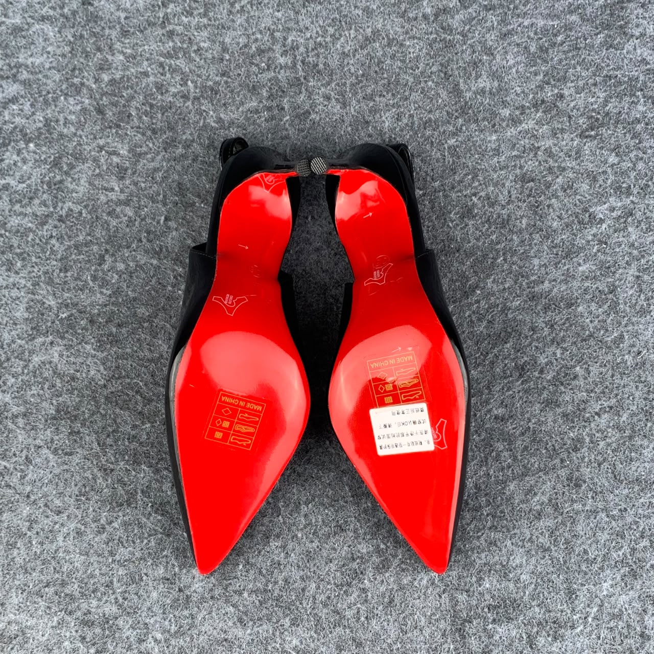 Christian Louboutin Posticha 80 Slingback Pump 'Black'