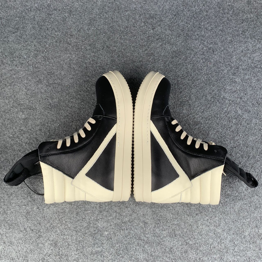 Rick Owens Wmns Strobe Geobasket High 'Black Milk'