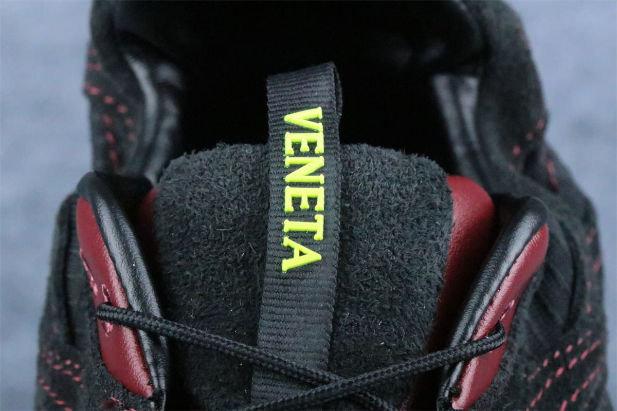 Bottega Orbit Veneta Flash Sneaker ‘Black Dark Apple Candy’