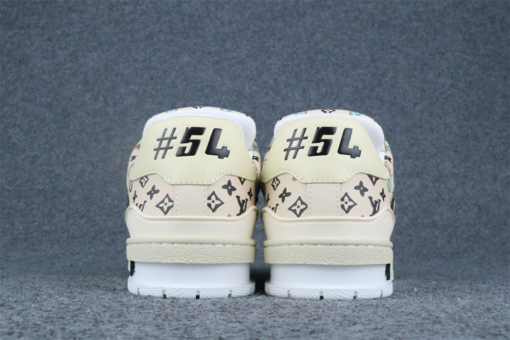Tyler, the Creator x Louis Vuitton Trainer 'Beige Multi-Color Monogram'