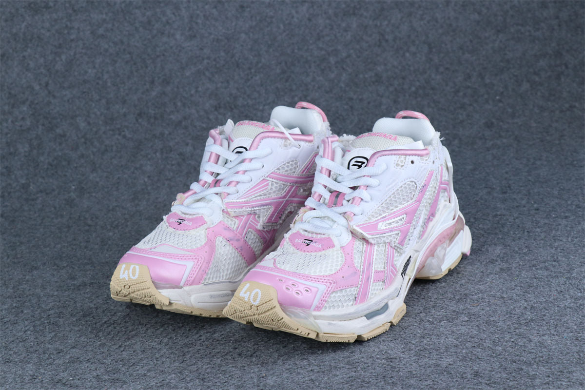 Balenciaga Wmns Runner Sneaker 'White Pink'