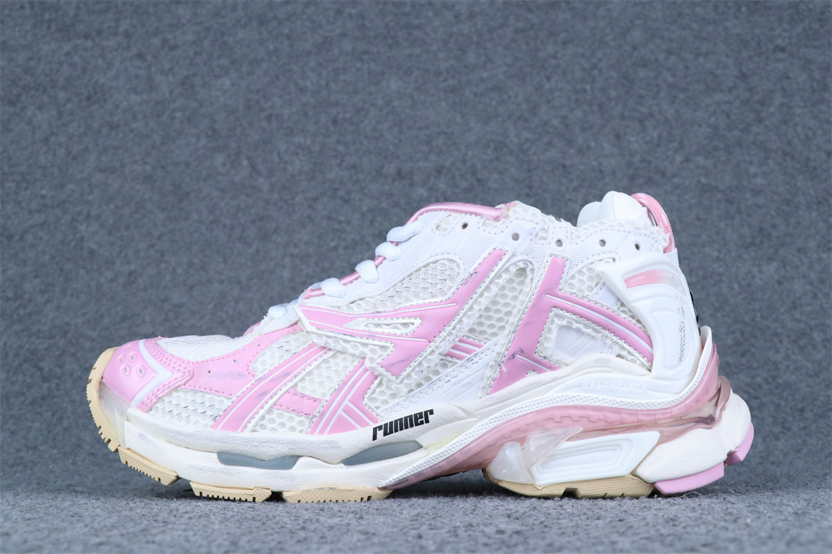 Balenciaga Wmns Runner Sneaker 'White Pink'