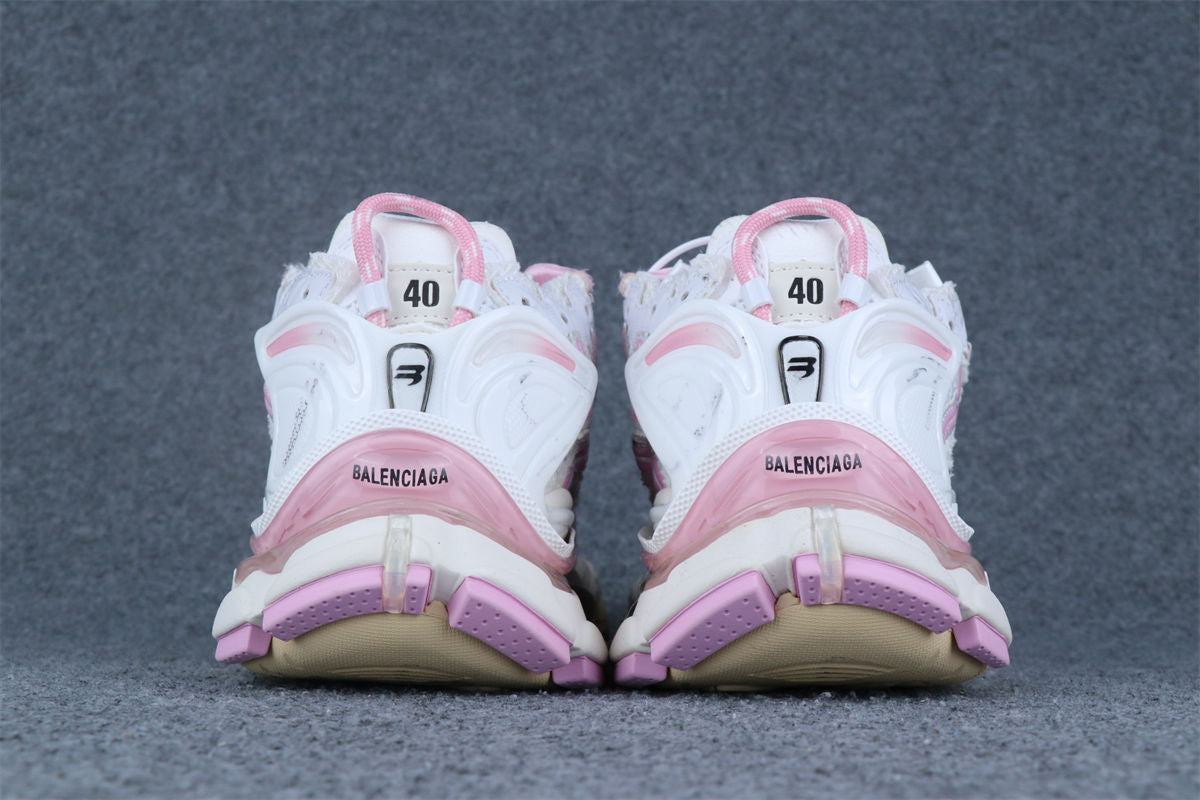 Balenciaga Wmns Runner Sneaker 'White Pink'