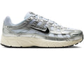 Nike P-6000 White Metallic Silver Flat Silver Black
