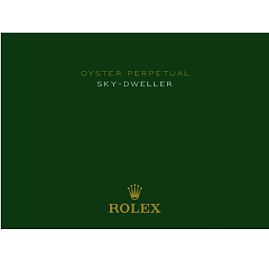 Rolex Sky-Dweller Champagne Dial Gold Men's Watch 326938-0003