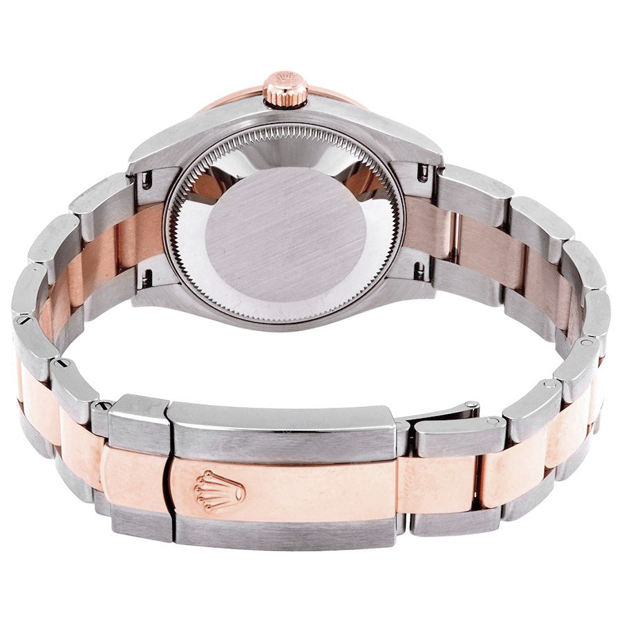 Rolex Lady-Datejust 26 Silver Diamond Dial Oyster Bracelet Women's Watch 179171