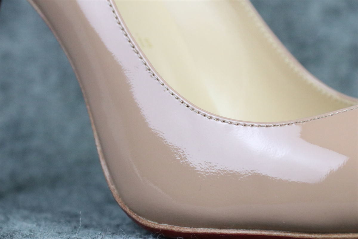 CL Kate Pump Patent Leather ‘Nude’