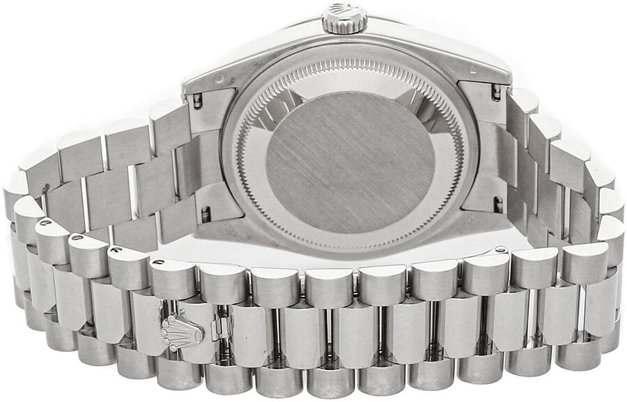 Rolex Day-Date 36 Solid White Gold Watch 118389-0057