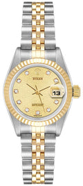 Rolex Lady-Datejust 26 Jubilee Champagne Dial Women's Watch 69173