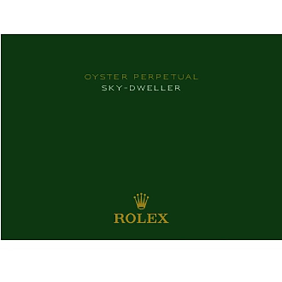 Rolex Sky-Dweller Green Dial Automatic 42mm Men's Watch 336934-0001
