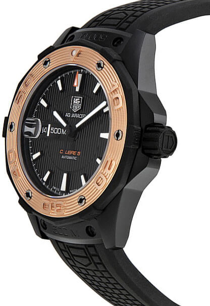 Tag Heuer Aquaracer 500M Divers Black Dial Men's Watch WAJ2182.FT6015