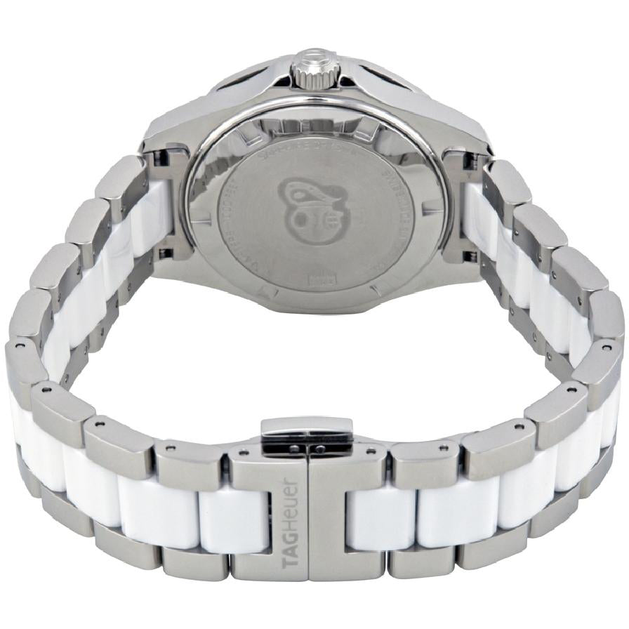 Tag Heuer Aquaracer White Dial Diamond Ladies Watch WAY131F.BA0914