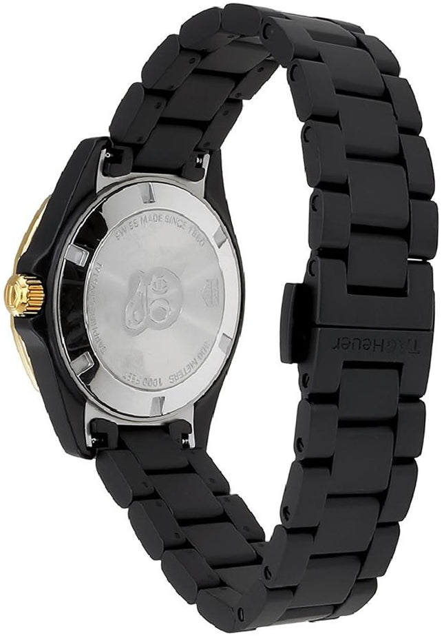 Tag Heuer Aquaracer Black & Gold Women's Watch WAY1321.BH0743