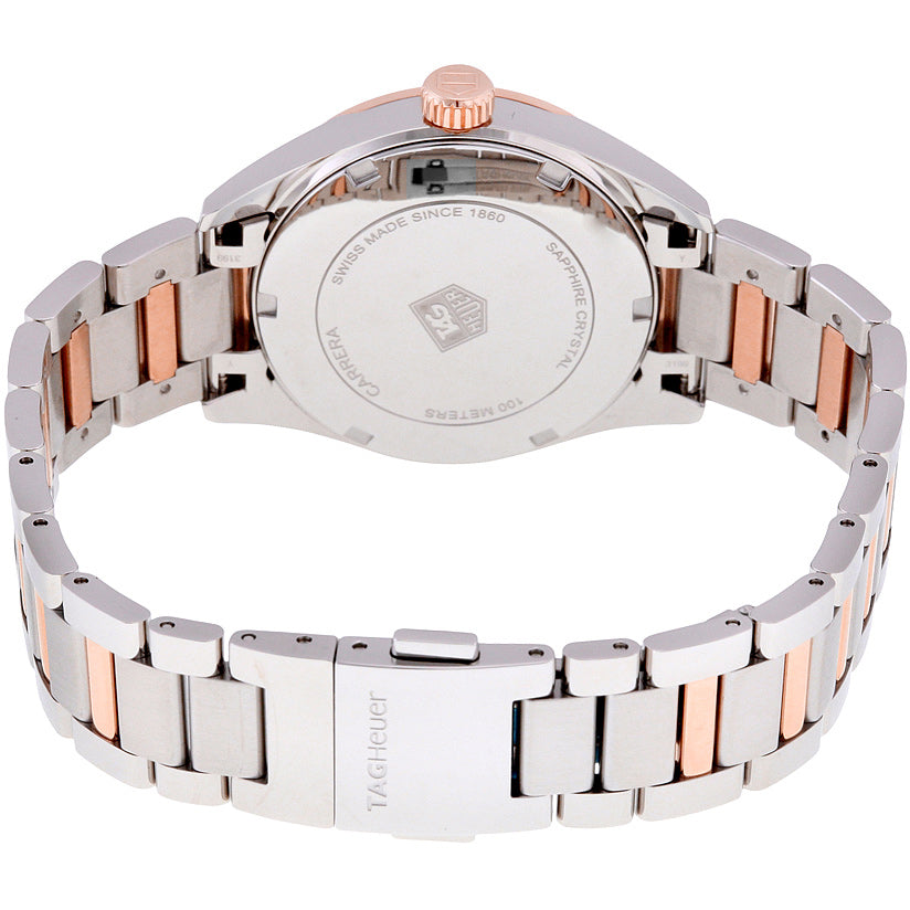 Tag Heuer Carrera Pearl White Diamond Dial Women's Luxury Watch WAR1352.BD0779