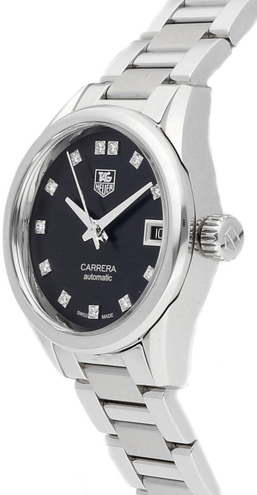 Tag Heuer Carrera Black Diamond Dial Women's Watch WAR2413.BA0776