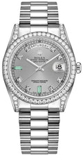 Rolex Day-Date 36 Diamond Gold Watch 118389-0078