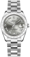 Rolex Datejust 31 Roman Numeral Dial Women's Watch 178344-0011