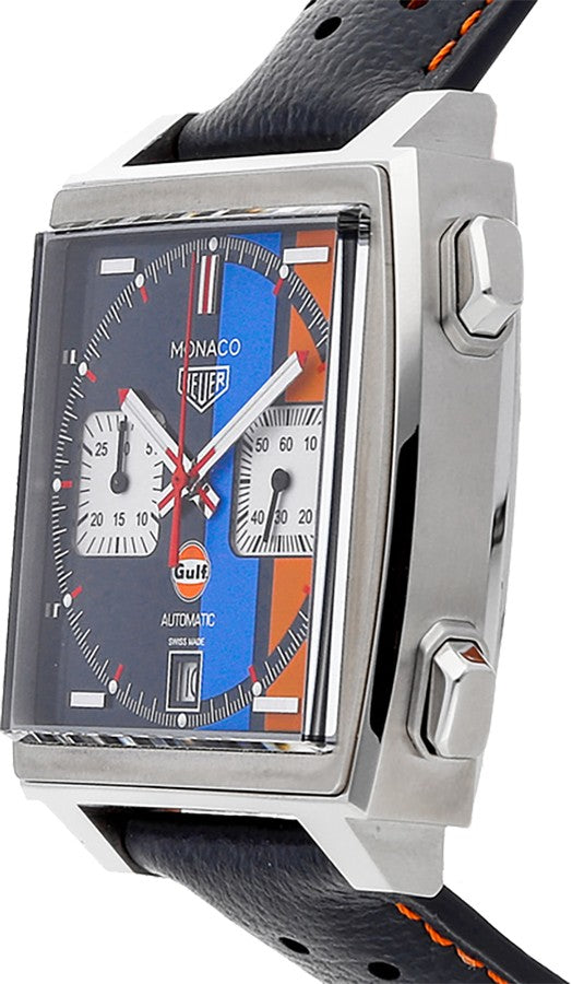 Tag Heuer Monaco Blue Dial Men's Watch CAW211R.FC6401