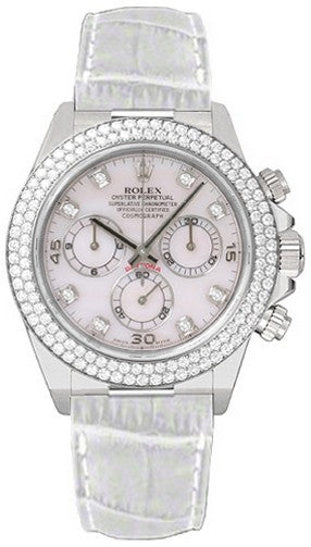 Rolex Cosmograph Daytona White Gold Men's Watch 116589