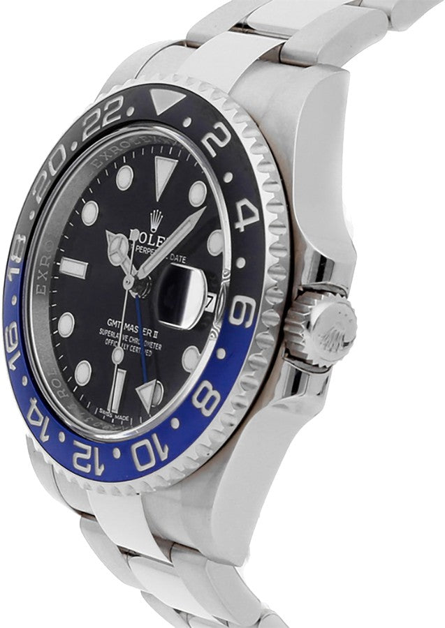 Rolex GMT-Master II Batman Oystersteel Men's Watch 116710BLNR-0002