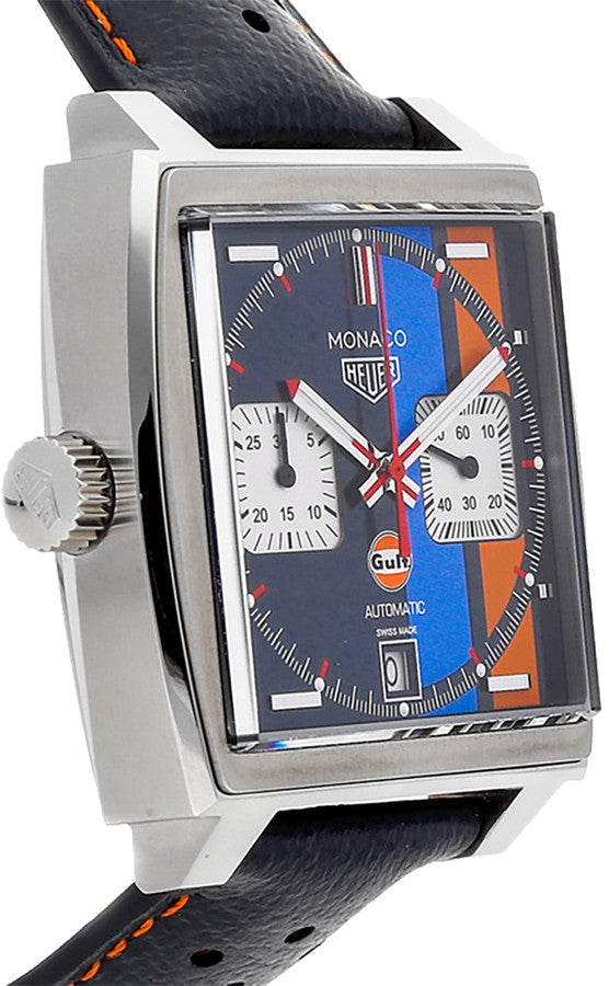 Tag Heuer Monaco Blue Dial Men's Watch CAW211R.FC6401