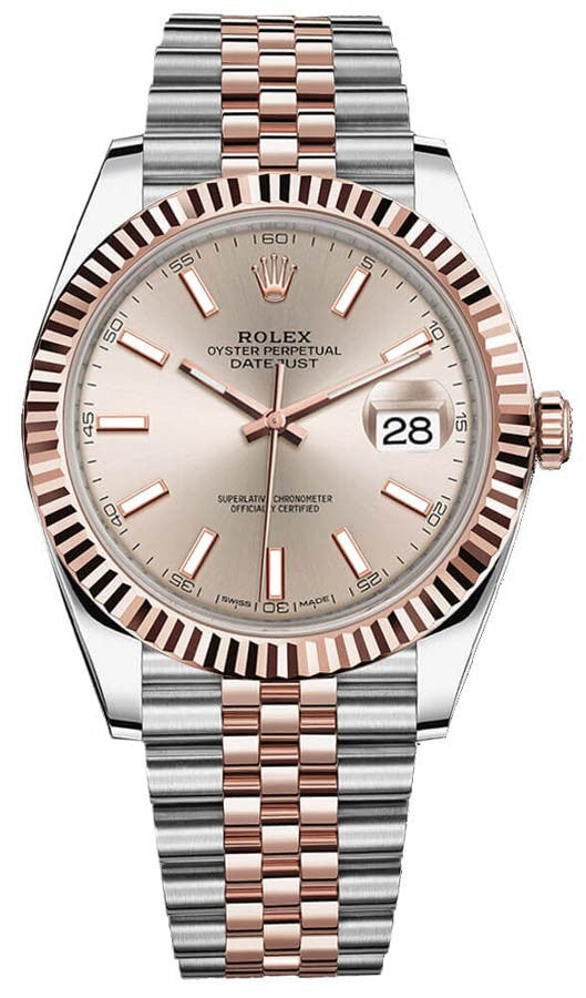 Rolex Datejust 41 Fluted Bezel Men's Watch 126331-0010