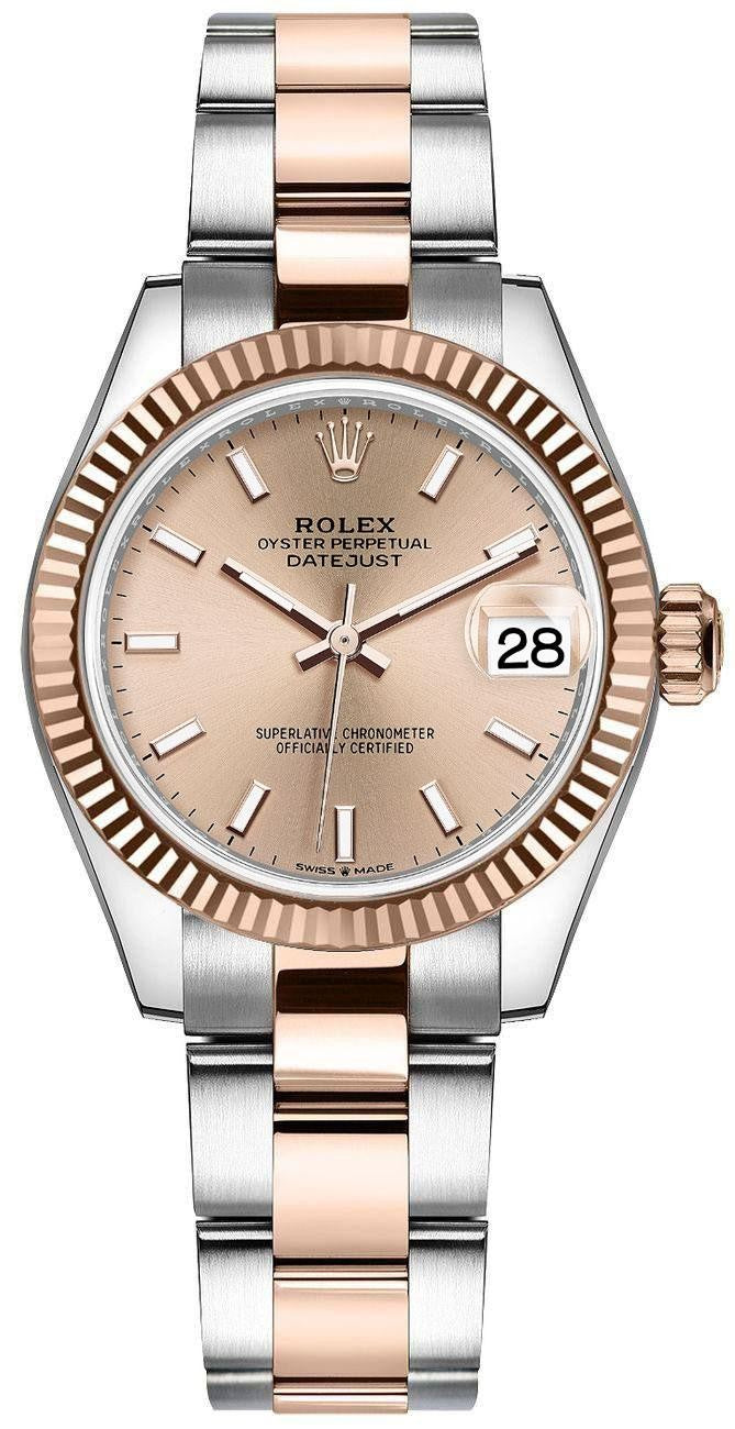 Rolex Datejust 31 Fluted Bezel Oyster Bracelet Women's Watch 278271-0009